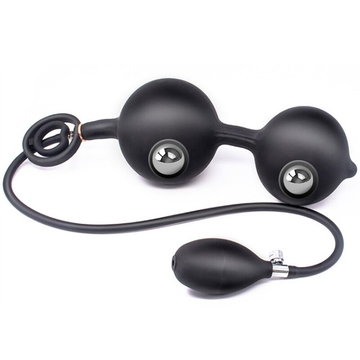 Inflatable Anal Beads Expander / Deep Expandable Plug Prostate Massager With Rings / Huge Butt Plug - EVE's SECRETS